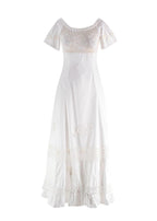 Aliai Forte White Dress with Lace Details