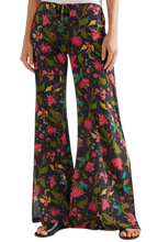 Figue Ipanema Floral-print Silk Crepe De Chine Wide-leg Pants