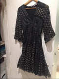 Matthew Williamson Lurex Belted Dress