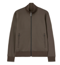 Palm Angels Black Logo Track Zip-Up Jacket