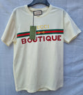 Ivory cotton jersey Boutique t-shirt