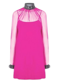 Moschino Pink Bondage Dress
