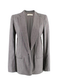 Chloe Grey Single Breasted Wool Blazer