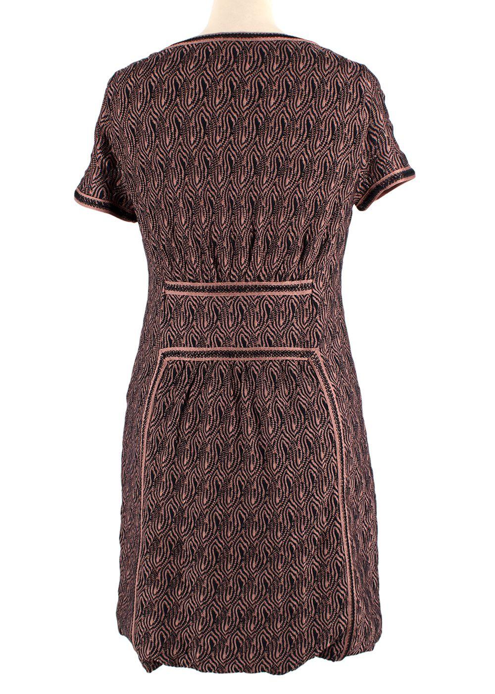 Missoni Patterned Knit Mini Dress