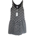 Armani Collezioni Chevron mini sheath dress