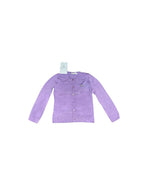 Lilac round neck cardigan