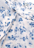 Loewe White Floral Oversized Cotton Shirt