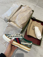 Crystal Embellished GG Sneakers