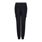Black Wool Cargo Pants
