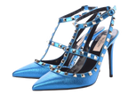 Valentino Blue Rockstud Heels