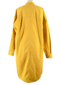 Givenchy Golden Yellow Chain-embellished Cotton-poplin Shirt Dress