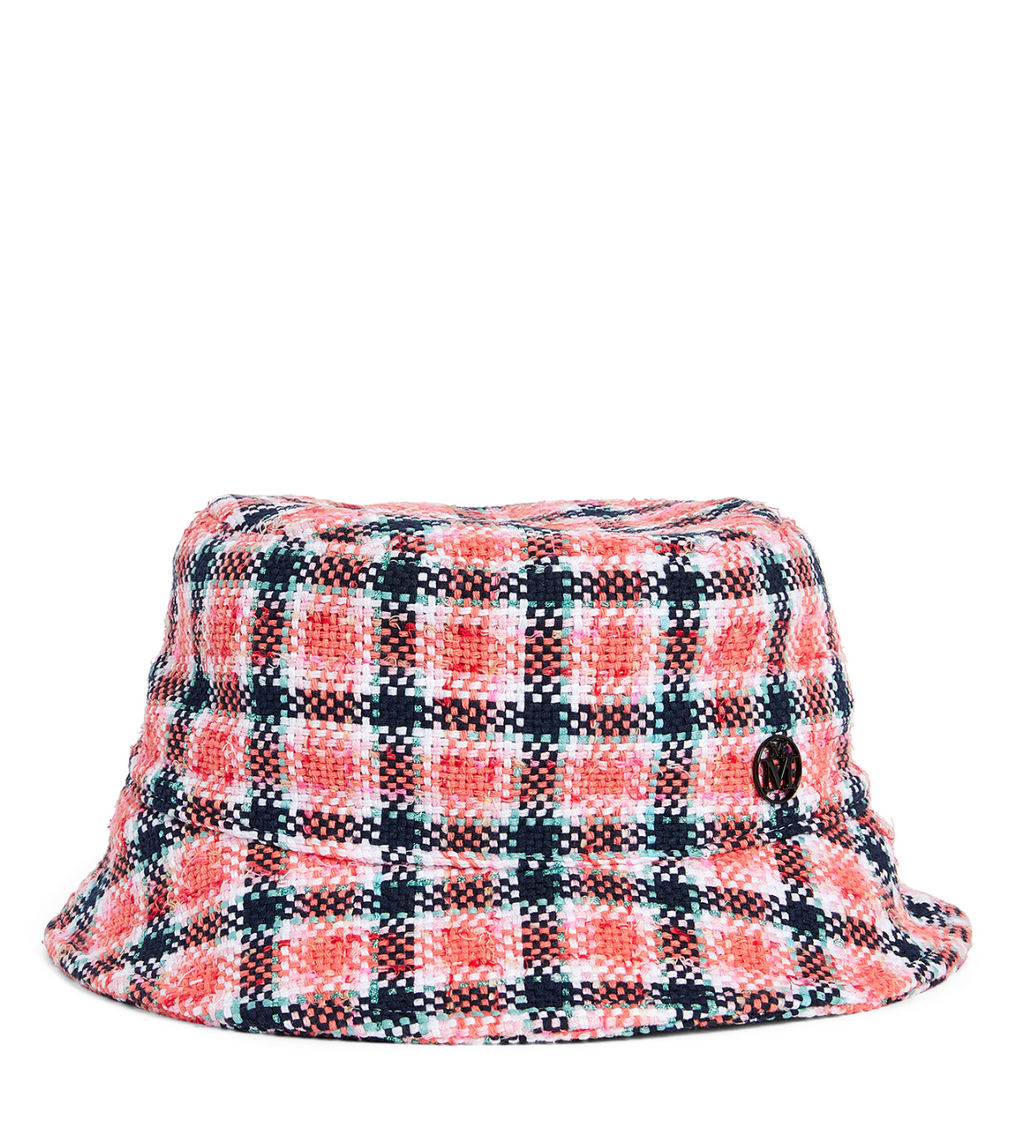 Maison Michel Axel Tweed Bucket Hat