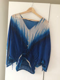 Roberto Cavalli Pure Silk Tie Dye Top