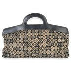 Chanel Fabric Coco  Logo Bag