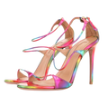 Aquazurra Hologram Heeled Sandals