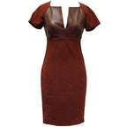 Pinko Burgundy Detail Dress