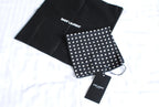Saint Laurent Polka Dot Silk Square 32x32cms