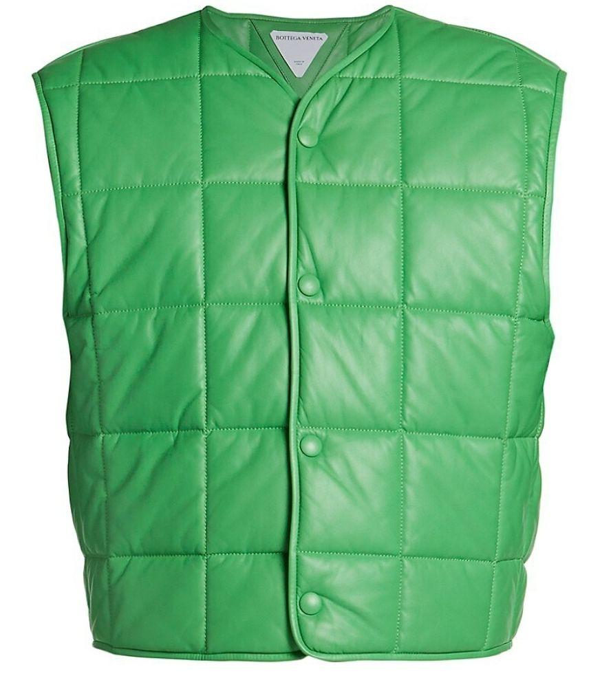 Bottega Veneta Green Padded Gilet
