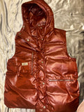 Rouge Basque Reversible Quilted Hooded Gilet