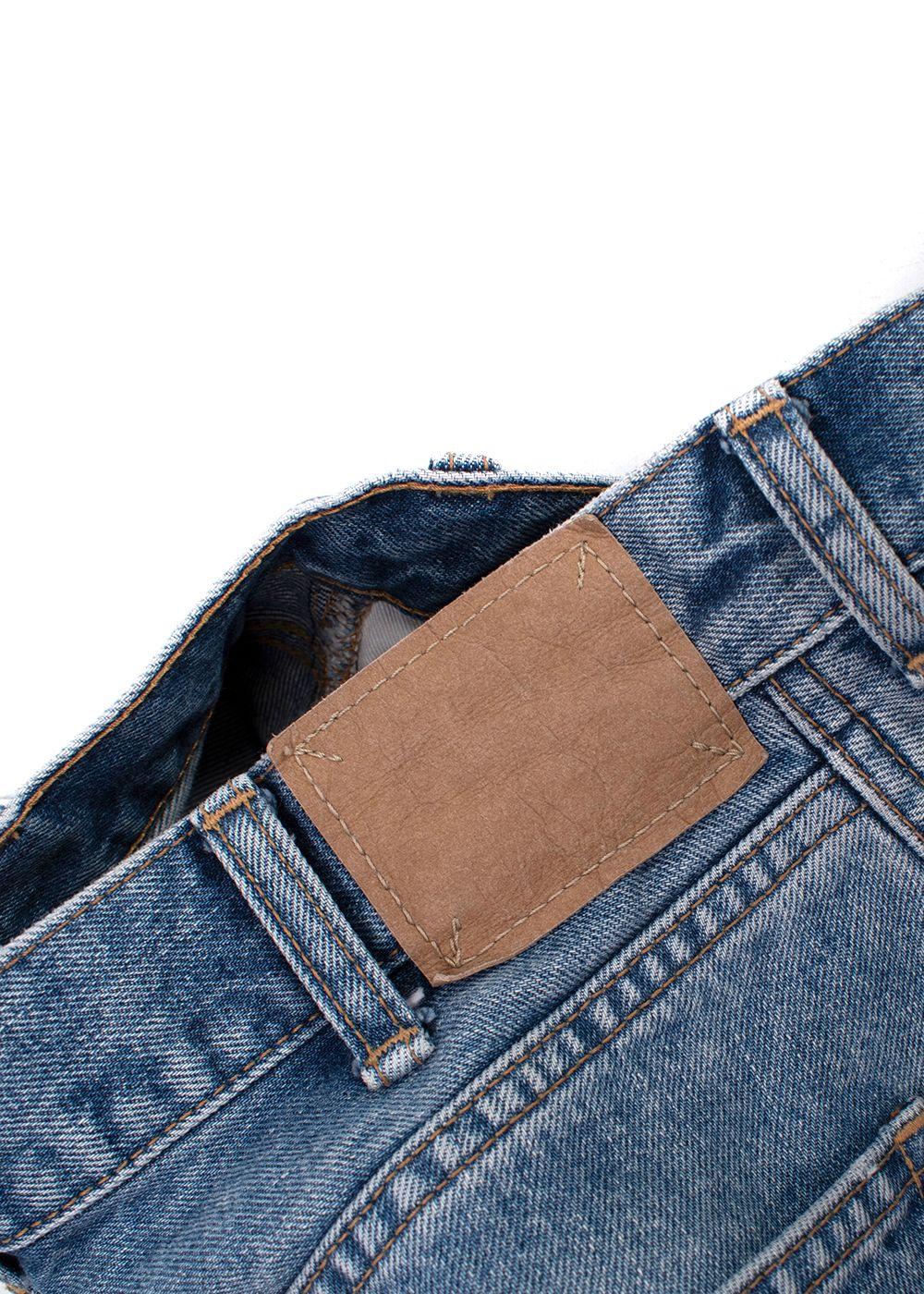Celine Denim Midi Skirt