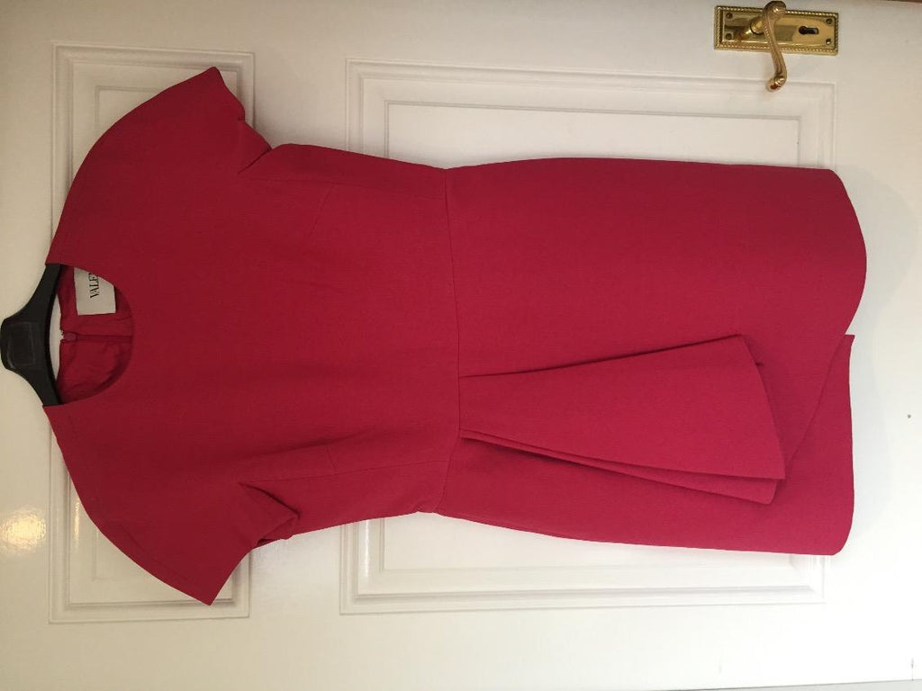 Valentino pink wool/silk dress