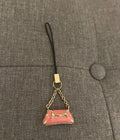 Gucci Pink Enamel Phone Charm