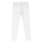 Koral White High-Waisted Slim Fit Denim Jeans