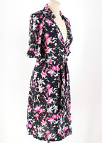 Diane von Furstenberg Jessica Printed Silk Wrap Dress