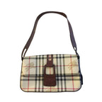 Burberry Vintage Haymarket Check Bag