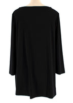 MaxMara Black 3/4 Length Sleeve Top