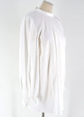 Johnathan Cohen White Tie-back Long Sleeved Tunic
