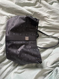 MCM  Black Nappa Leather Tote