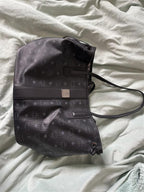 MCM  Black Nappa Leather Tote