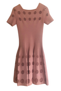 Alaia Pink Skater Dress