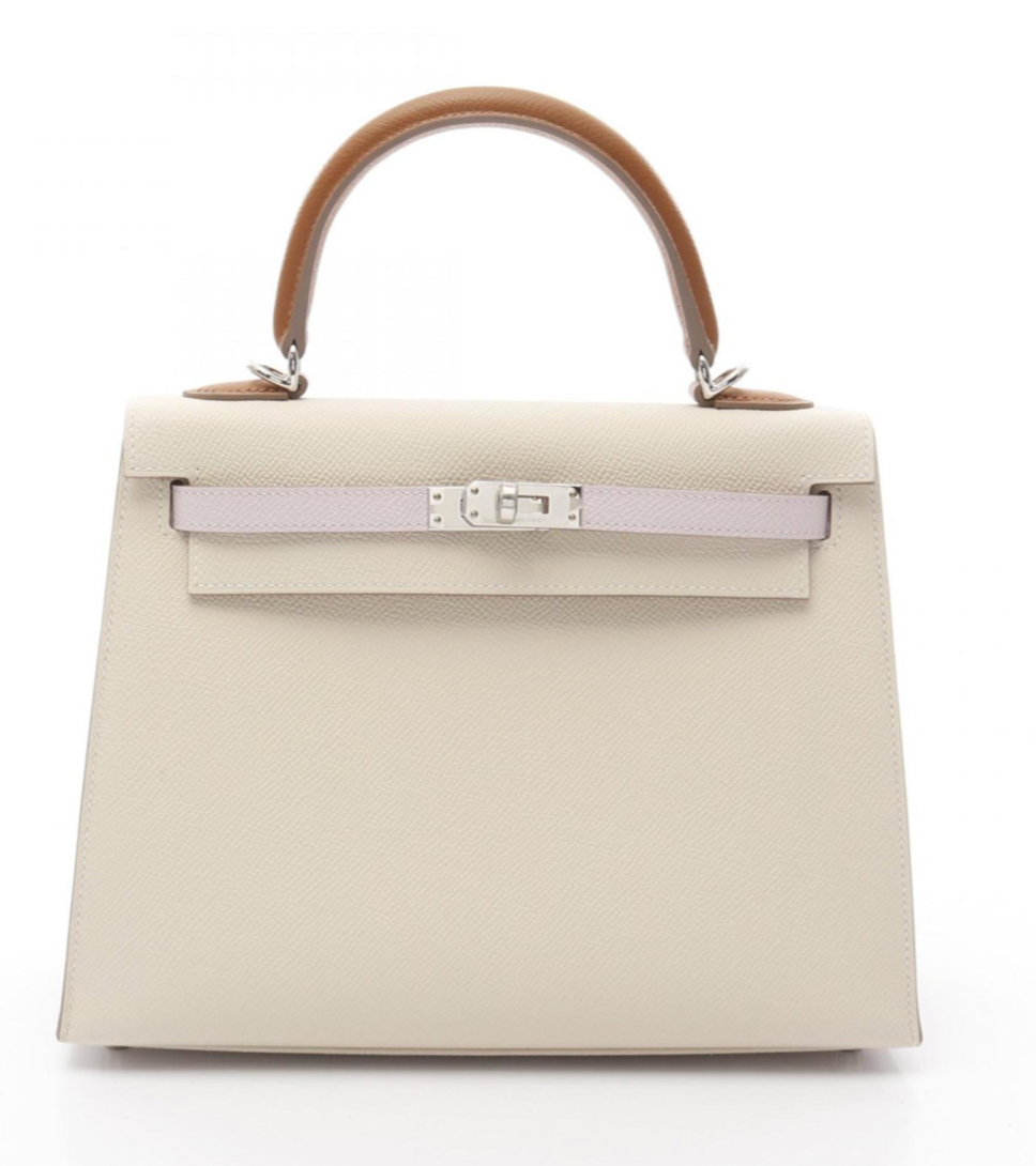 Hermès Kelly 25 Limited Edition Veau Epsom Tricolore Bag