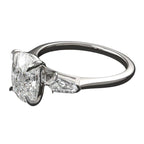 Cushion Cut 2ct Lab Grown Diamond Ring