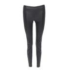 Vince Black Stretch Leather Leggings