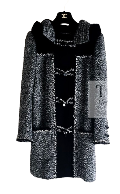 Chanel Tweed Duffle Coat