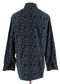 Donato Liguori Navy Abstract Flower Print Shirt
