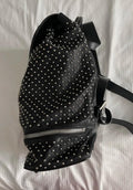Alexander McQueen Black Leather Backpack