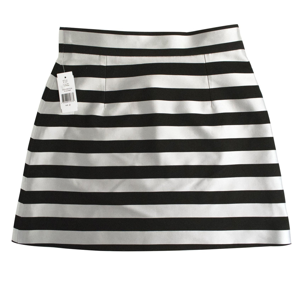 New Smythe striped A line skirt