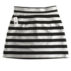 New Smythe striped A line skirt