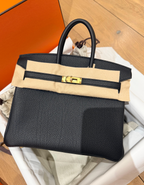 Hermes Black Togo Birkin 25