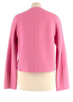 Ermanno Scervino Pink Angora Wool Blend Jacket