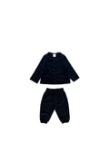 Kids 4-5Y Blue Velvet Suit
