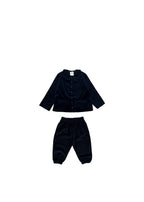 Kids 4-5Y Blue Velvet Suit