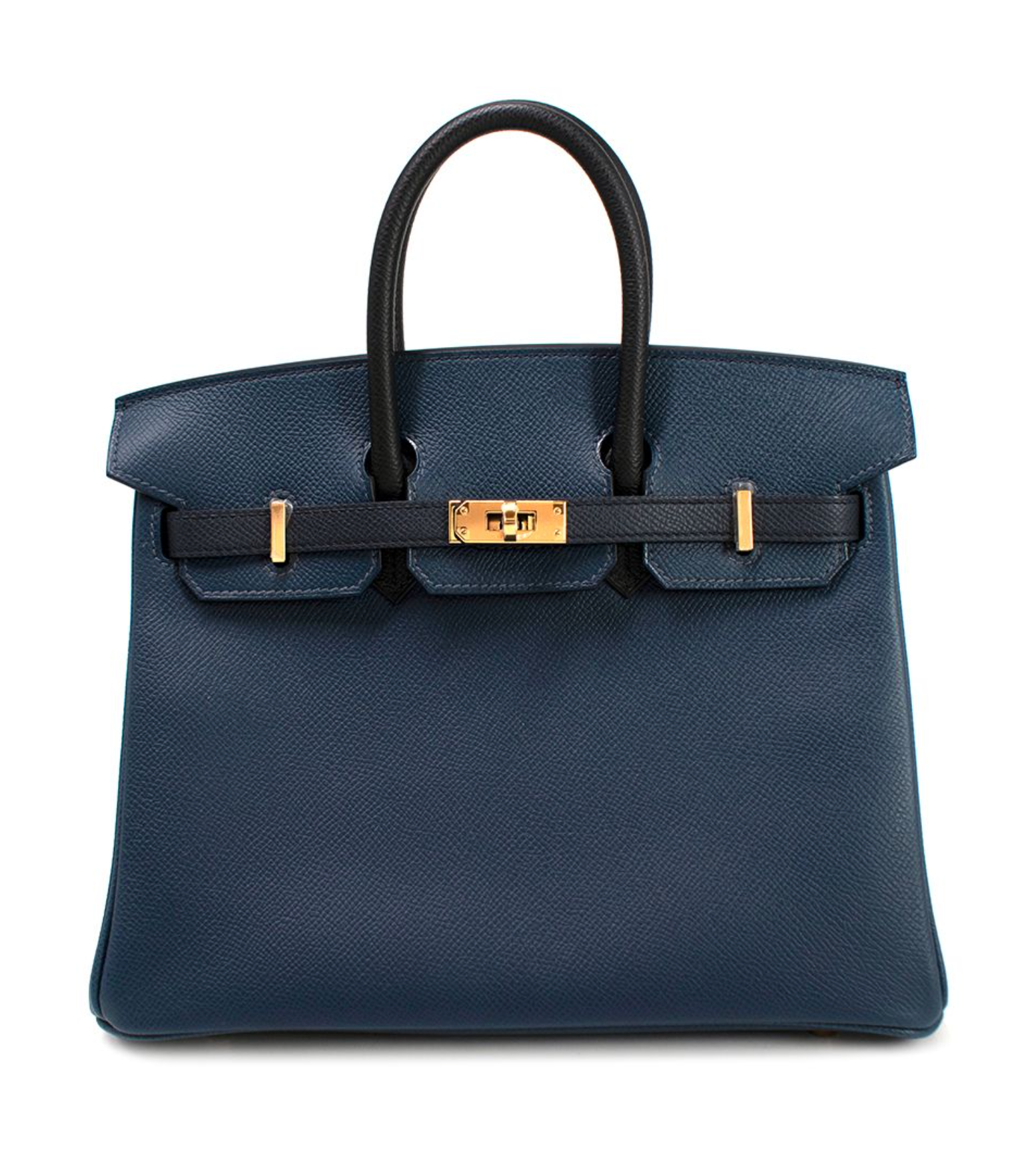 Hermes Tri-colour Epsom Leather Birkin 25 GHW