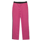 Prabal Gurung Pink Trousers with Black Silk Trim