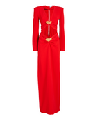 Rowen Rose Lovers Maxi Dress with Heart Jewel Details