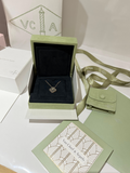 Van Cleef & Arpels Obsidian Diamond Vintage Alhambra Holiday Pendant
